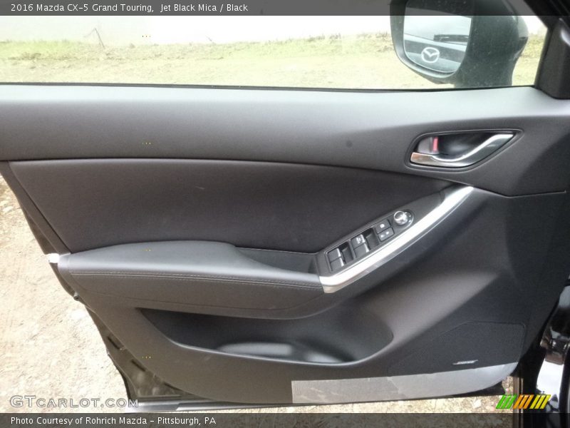 Jet Black Mica / Black 2016 Mazda CX-5 Grand Touring