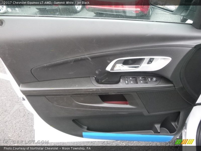 Summit White / Jet Black 2017 Chevrolet Equinox LT AWD
