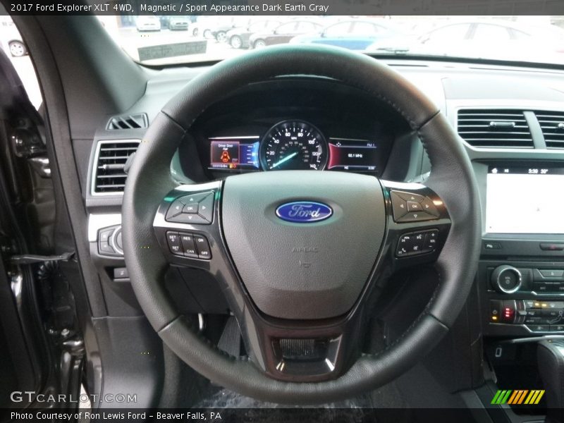 Magnetic / Sport Appearance Dark Earth Gray 2017 Ford Explorer XLT 4WD