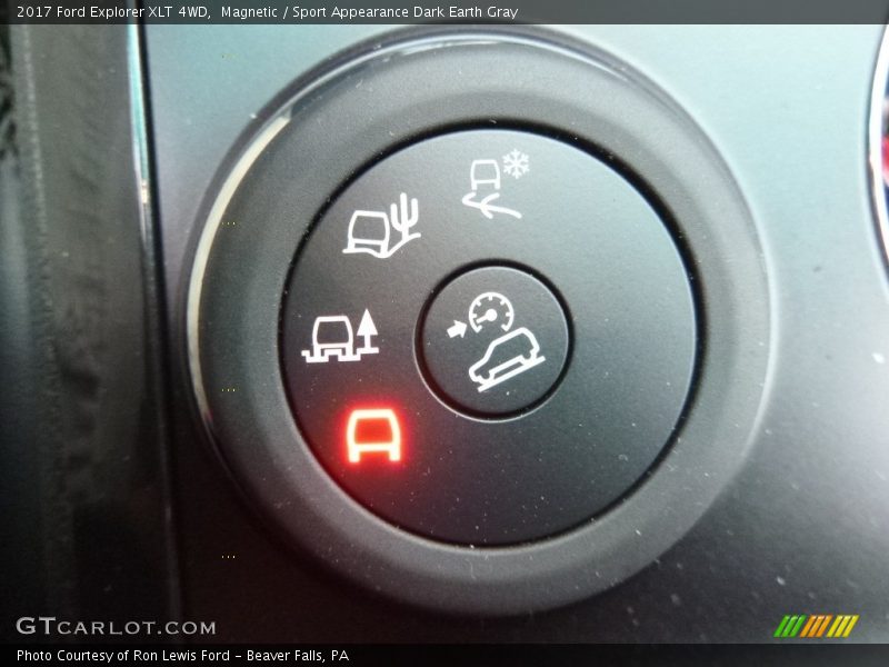 Magnetic / Sport Appearance Dark Earth Gray 2017 Ford Explorer XLT 4WD