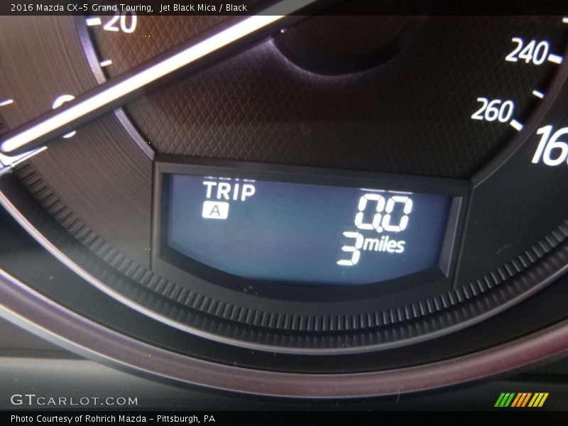 Jet Black Mica / Black 2016 Mazda CX-5 Grand Touring