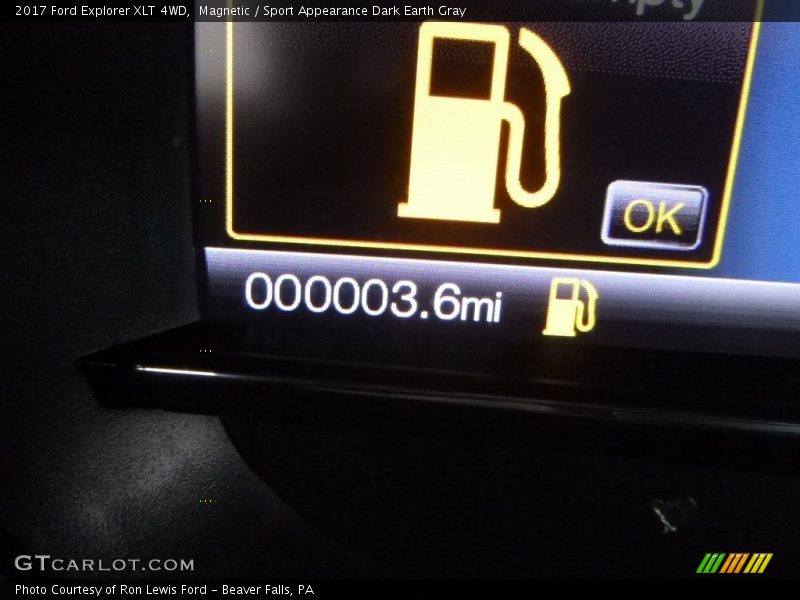 Magnetic / Sport Appearance Dark Earth Gray 2017 Ford Explorer XLT 4WD