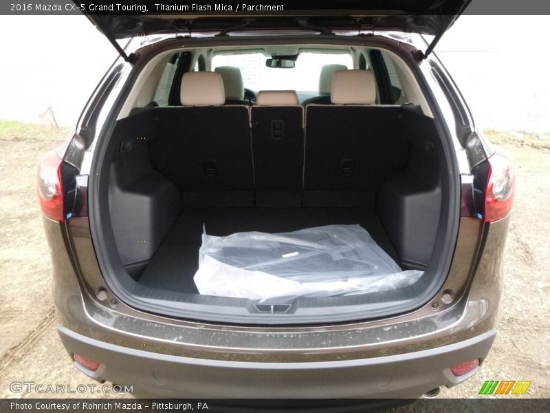 Titanium Flash Mica / Parchment 2016 Mazda CX-5 Grand Touring