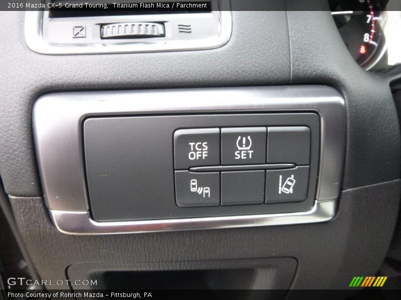 Titanium Flash Mica / Parchment 2016 Mazda CX-5 Grand Touring