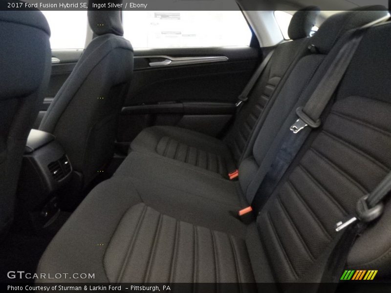 Ingot Silver / Ebony 2017 Ford Fusion Hybrid SE