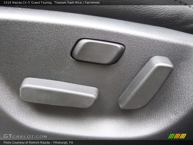 Titanium Flash Mica / Parchment 2016 Mazda CX-5 Grand Touring