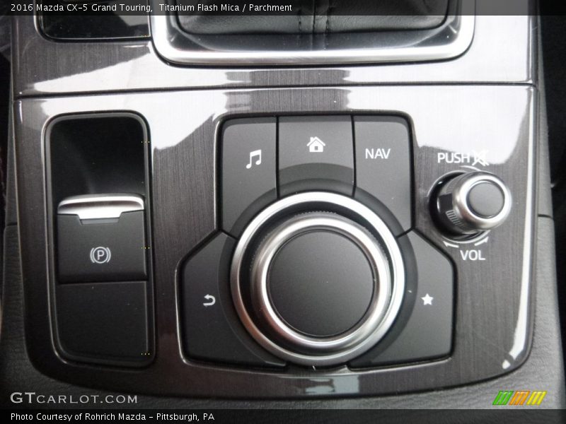 Titanium Flash Mica / Parchment 2016 Mazda CX-5 Grand Touring