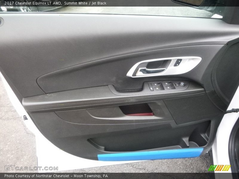 Summit White / Jet Black 2017 Chevrolet Equinox LT AWD