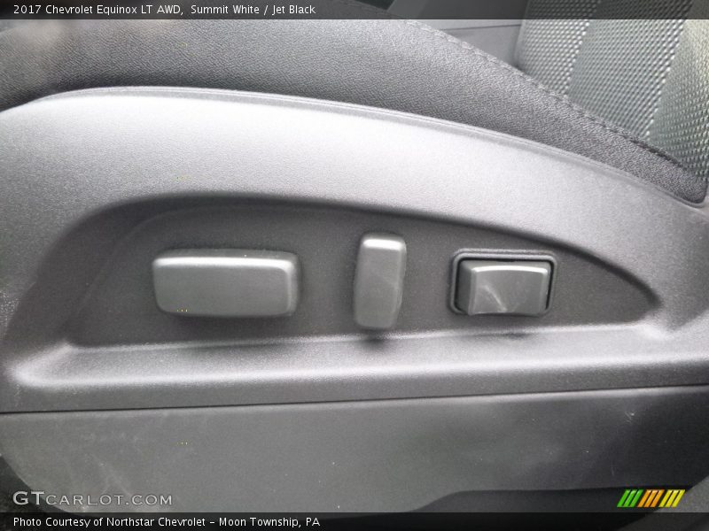 Summit White / Jet Black 2017 Chevrolet Equinox LT AWD