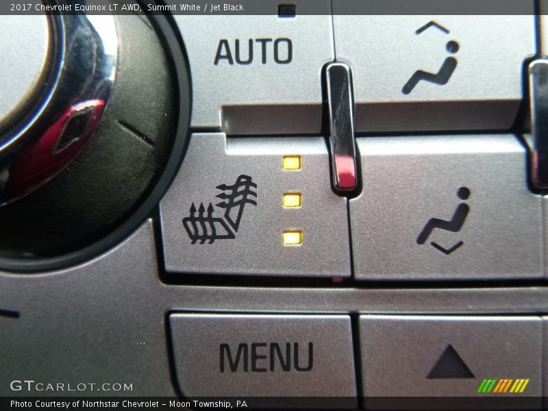 Summit White / Jet Black 2017 Chevrolet Equinox LT AWD