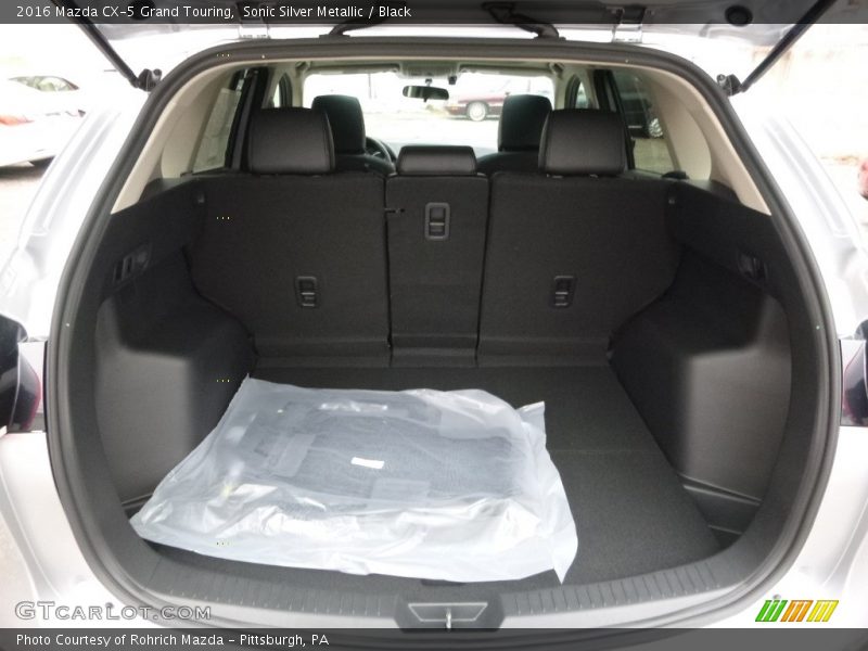 Sonic Silver Metallic / Black 2016 Mazda CX-5 Grand Touring