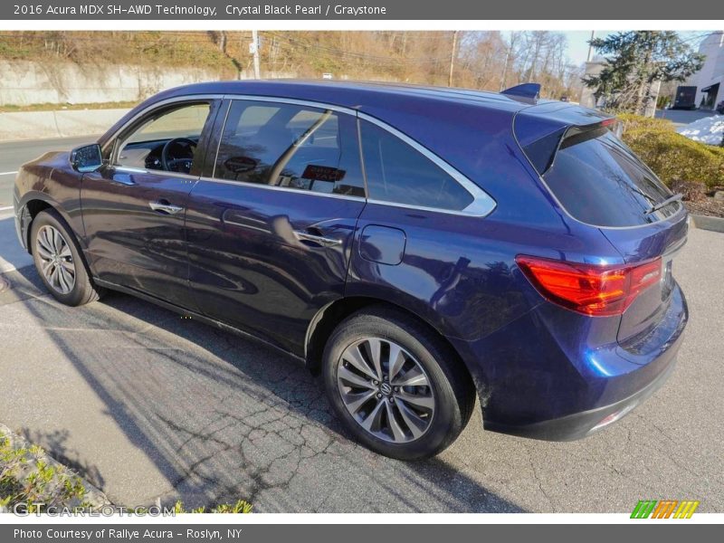 Crystal Black Pearl / Graystone 2016 Acura MDX SH-AWD Technology