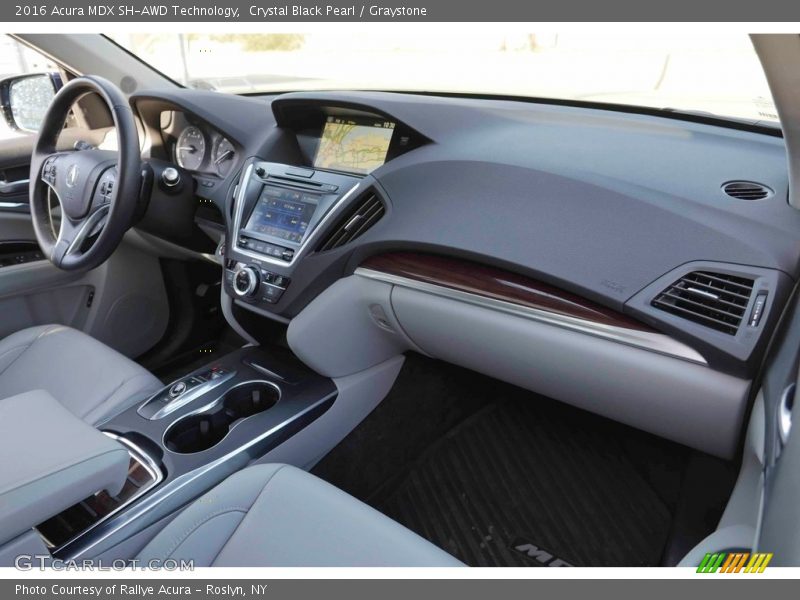 Crystal Black Pearl / Graystone 2016 Acura MDX SH-AWD Technology