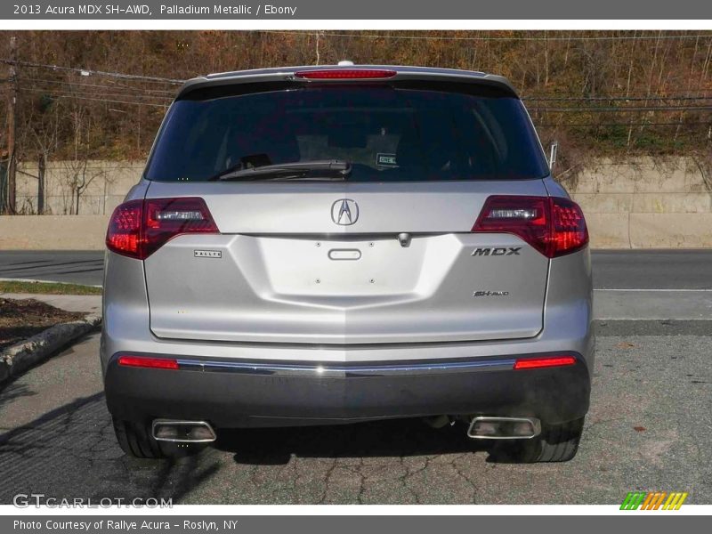 Palladium Metallic / Ebony 2013 Acura MDX SH-AWD
