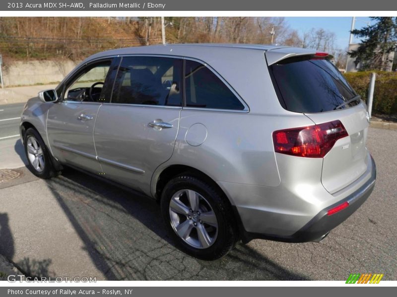 Palladium Metallic / Ebony 2013 Acura MDX SH-AWD