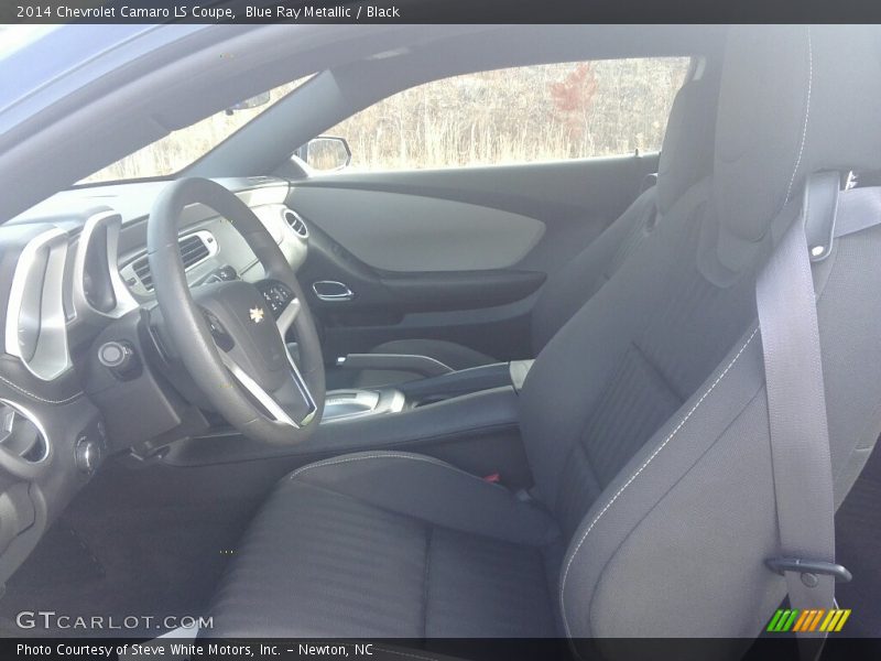 Blue Ray Metallic / Black 2014 Chevrolet Camaro LS Coupe