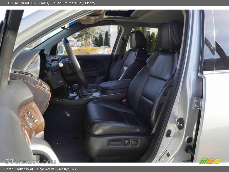 Palladium Metallic / Ebony 2013 Acura MDX SH-AWD
