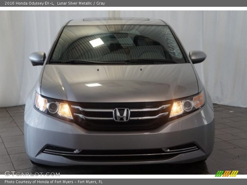 Lunar Silver Metallic / Gray 2016 Honda Odyssey EX-L