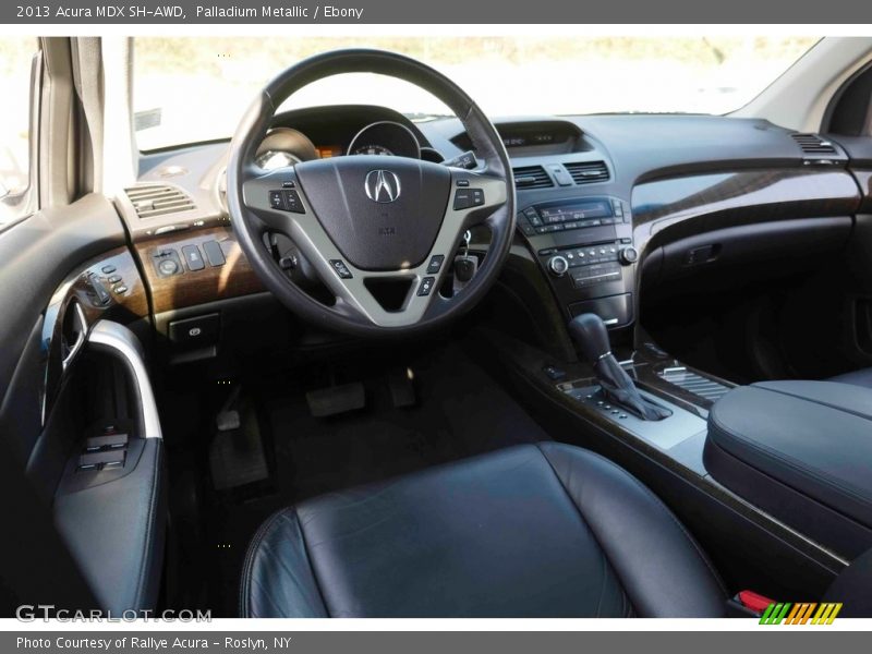 Palladium Metallic / Ebony 2013 Acura MDX SH-AWD