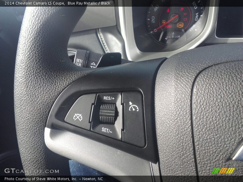 Blue Ray Metallic / Black 2014 Chevrolet Camaro LS Coupe