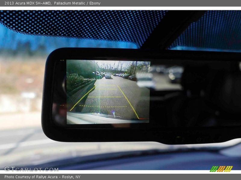 Palladium Metallic / Ebony 2013 Acura MDX SH-AWD