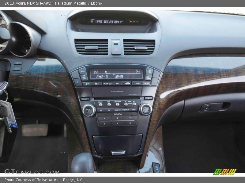 Palladium Metallic / Ebony 2013 Acura MDX SH-AWD