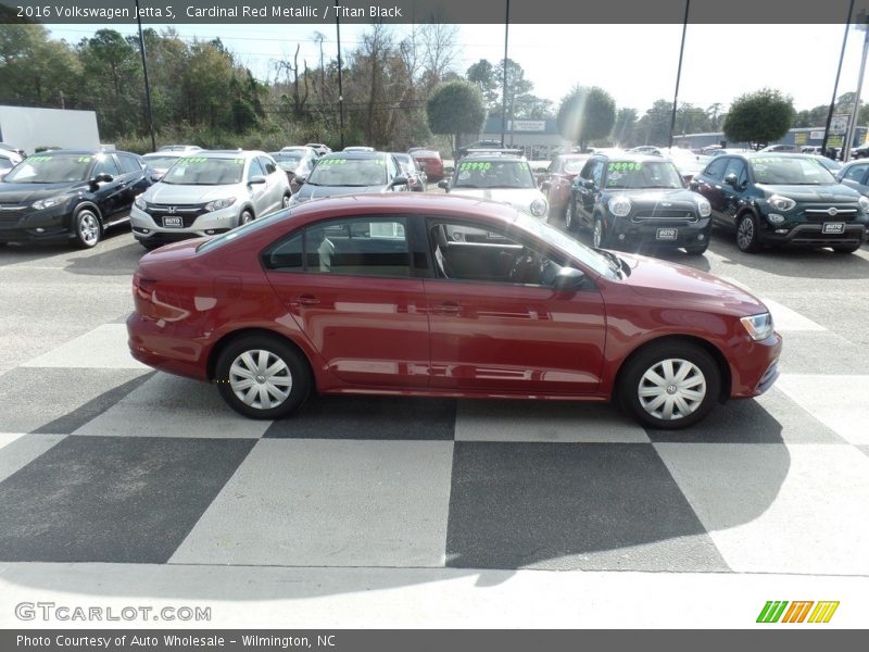 Cardinal Red Metallic / Titan Black 2016 Volkswagen Jetta S