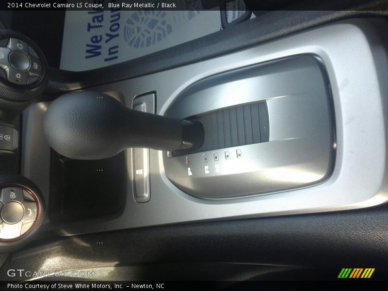 Blue Ray Metallic / Black 2014 Chevrolet Camaro LS Coupe