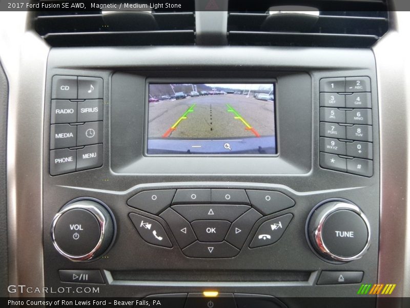 Magnetic / Medium Light Stone 2017 Ford Fusion SE AWD