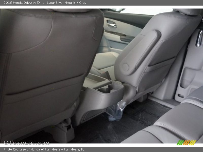 Lunar Silver Metallic / Gray 2016 Honda Odyssey EX-L