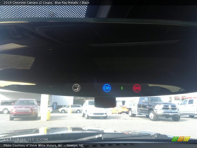 Blue Ray Metallic / Black 2014 Chevrolet Camaro LS Coupe