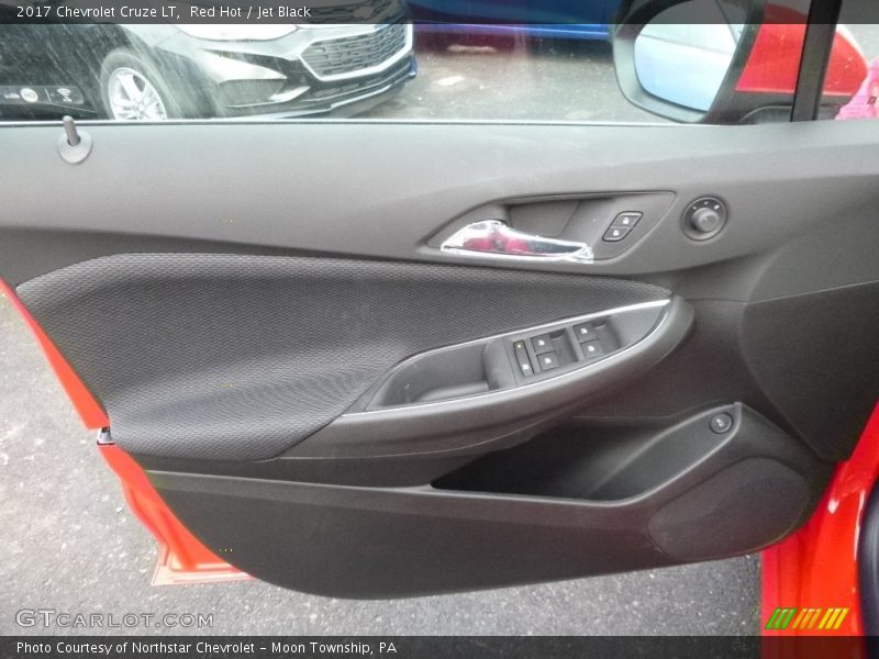 Red Hot / Jet Black 2017 Chevrolet Cruze LT