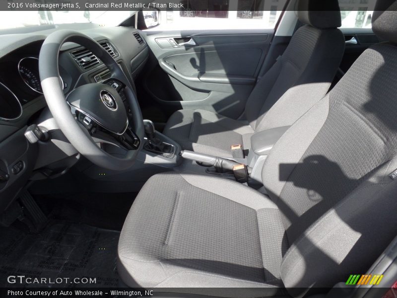 Cardinal Red Metallic / Titan Black 2016 Volkswagen Jetta S