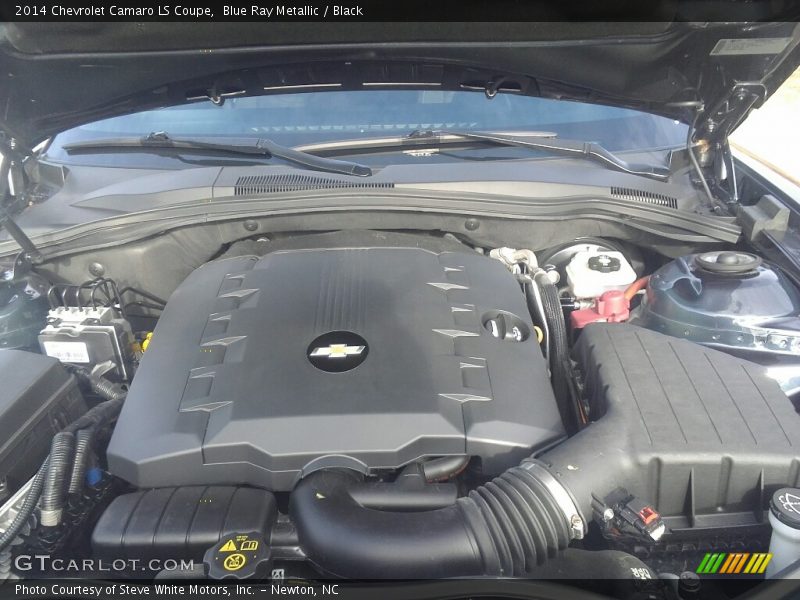 Blue Ray Metallic / Black 2014 Chevrolet Camaro LS Coupe