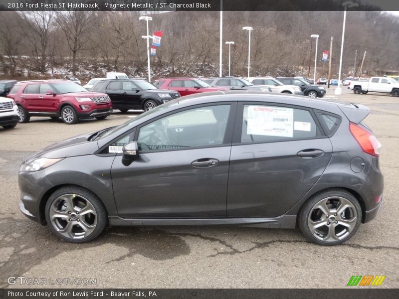 Magnetic Metallic / ST Charcoal Black 2016 Ford Fiesta ST Hatchback
