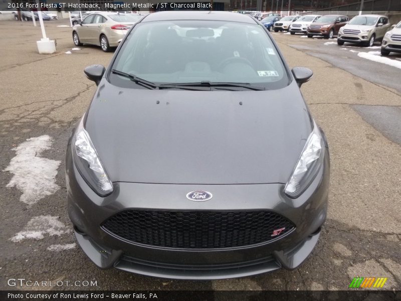 Magnetic Metallic / ST Charcoal Black 2016 Ford Fiesta ST Hatchback