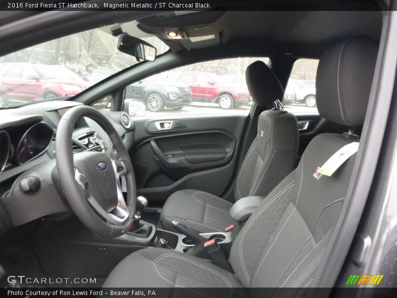 Magnetic Metallic / ST Charcoal Black 2016 Ford Fiesta ST Hatchback