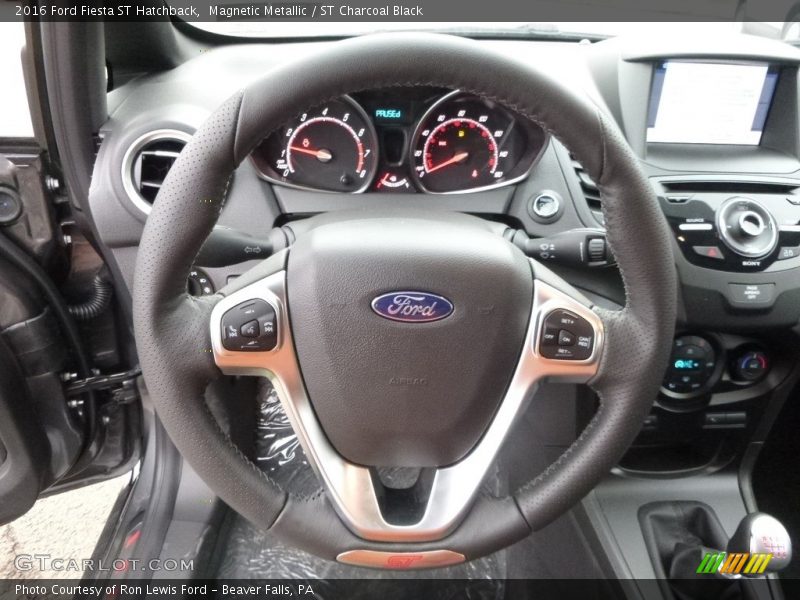 Magnetic Metallic / ST Charcoal Black 2016 Ford Fiesta ST Hatchback