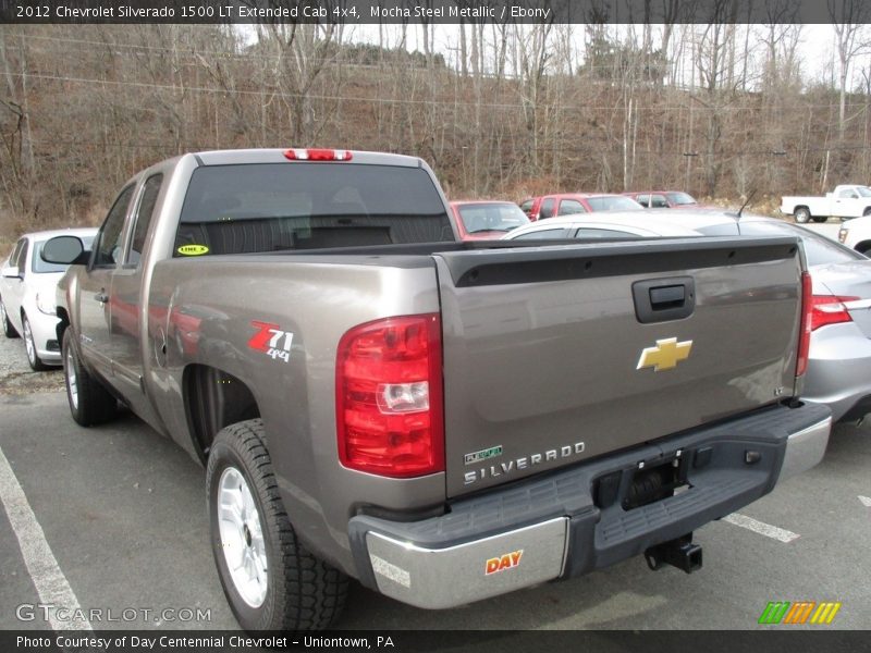 Mocha Steel Metallic / Ebony 2012 Chevrolet Silverado 1500 LT Extended Cab 4x4