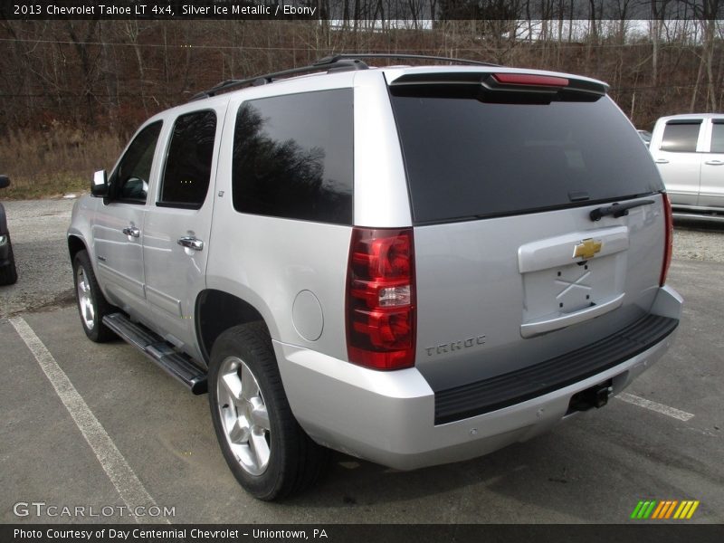 Silver Ice Metallic / Ebony 2013 Chevrolet Tahoe LT 4x4