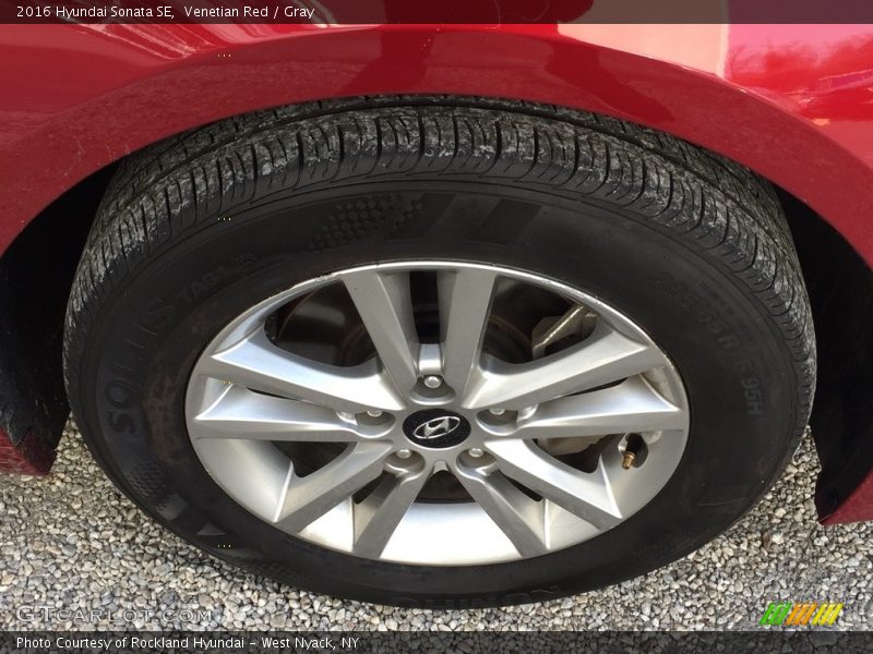 Venetian Red / Gray 2016 Hyundai Sonata SE