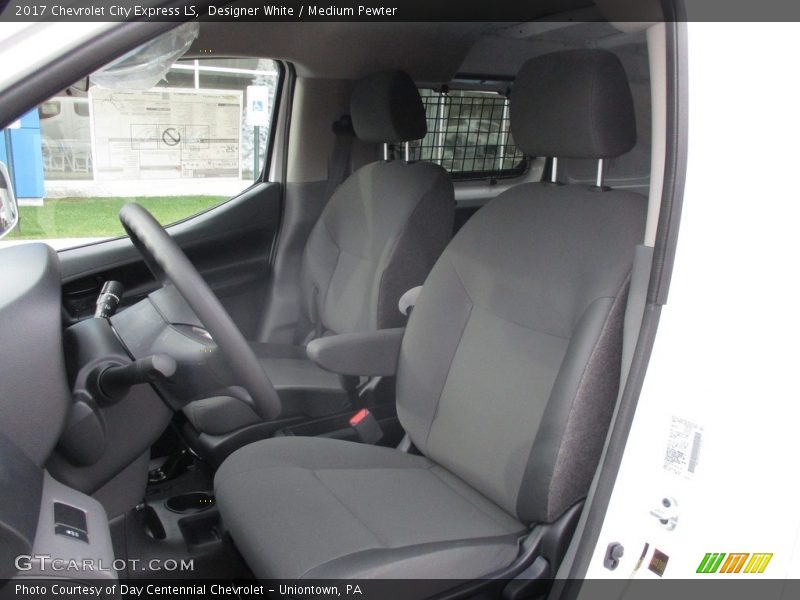 Designer White / Medium Pewter 2017 Chevrolet City Express LS