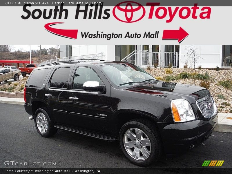 Carbon Black Metallic / Ebony 2013 GMC Yukon SLT 4x4