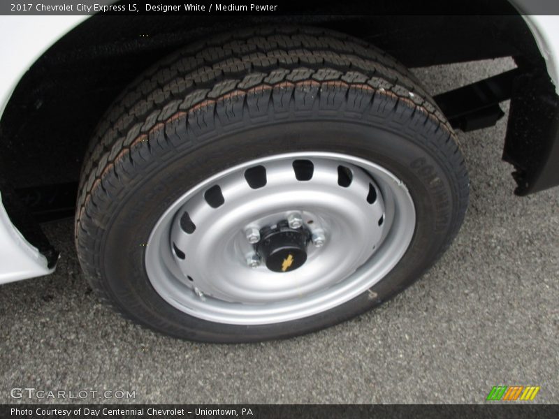 Designer White / Medium Pewter 2017 Chevrolet City Express LS