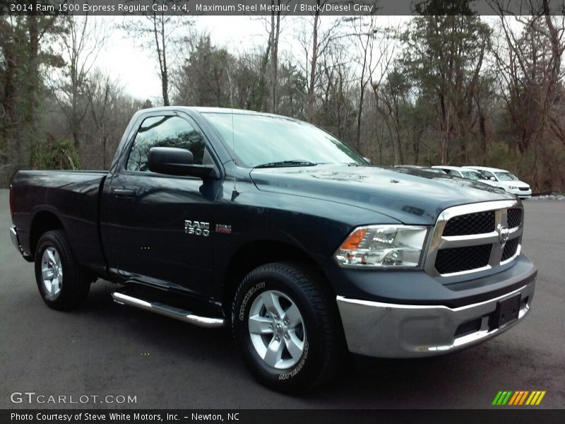 Maximum Steel Metallic / Black/Diesel Gray 2014 Ram 1500 Express Regular Cab 4x4