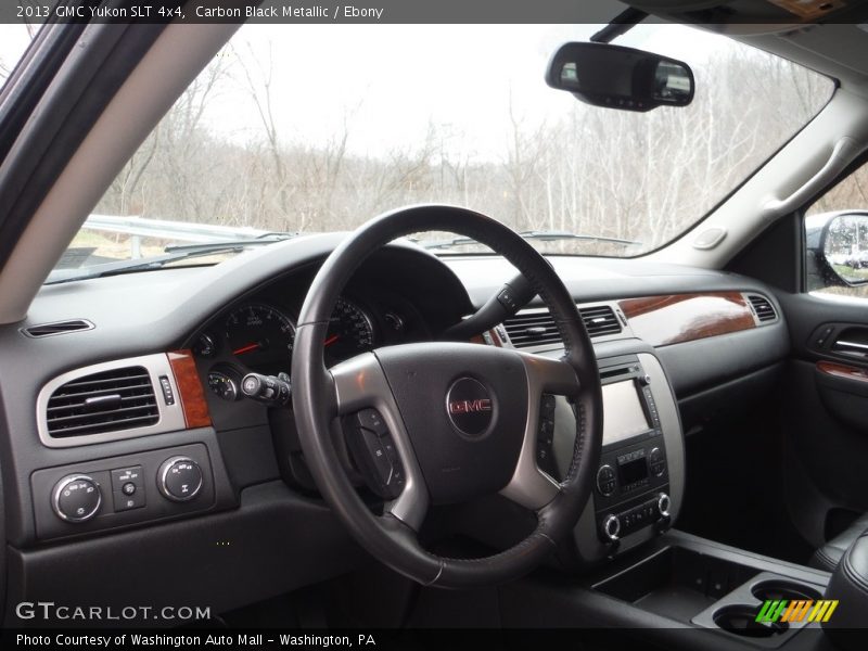 Carbon Black Metallic / Ebony 2013 GMC Yukon SLT 4x4