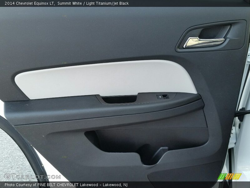 Summit White / Light Titanium/Jet Black 2014 Chevrolet Equinox LT