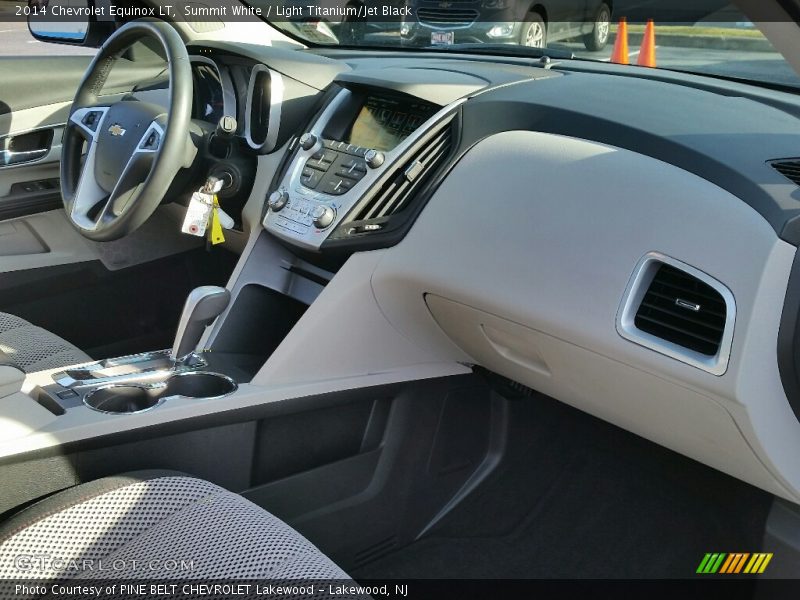 Summit White / Light Titanium/Jet Black 2014 Chevrolet Equinox LT