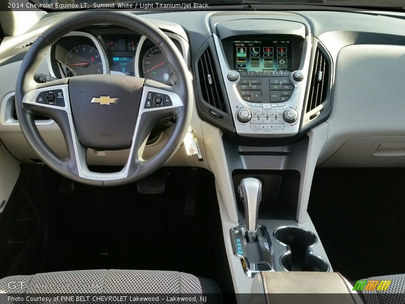 Summit White / Light Titanium/Jet Black 2014 Chevrolet Equinox LT