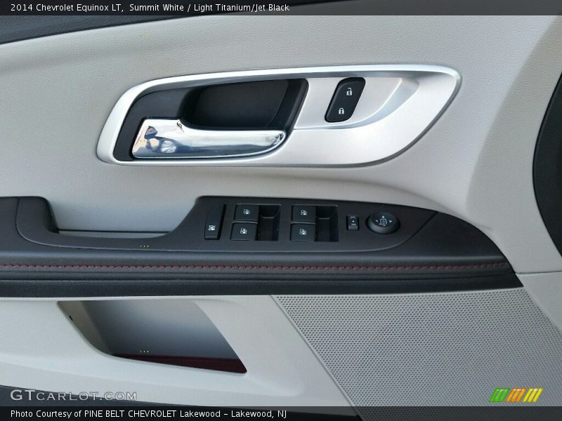 Summit White / Light Titanium/Jet Black 2014 Chevrolet Equinox LT